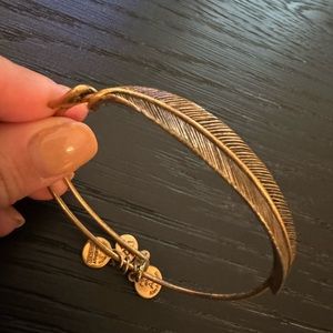 Alex & Ani Leaf Bracelet